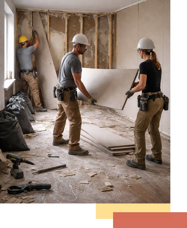 Демонтаж стеновых панелей в Тольятти быстро и аккуратно