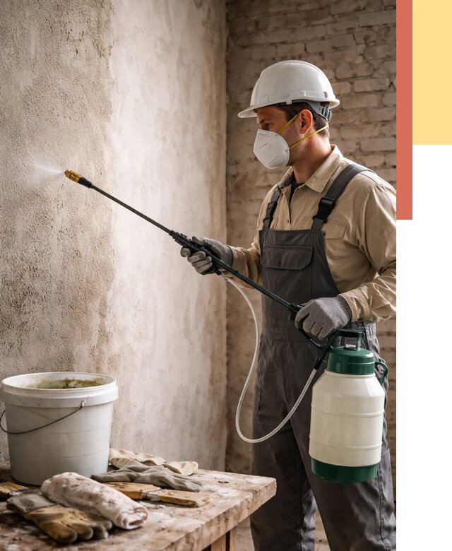 Антисептическая обработка стен в Тольятти от 1241 руб. — быстро и недорого | ОТДЕЛОЧНИК-Тля