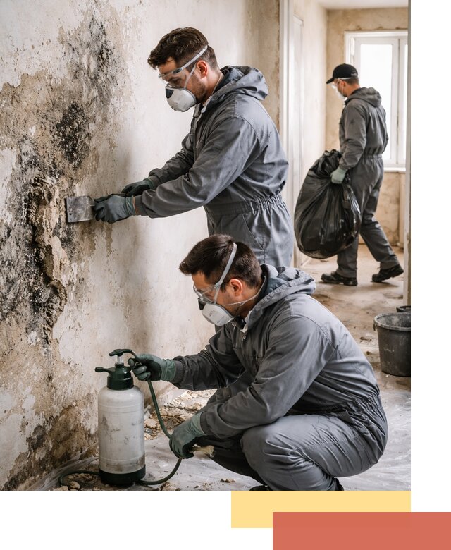 Удаление плесени со стен профессионально в Тольятти