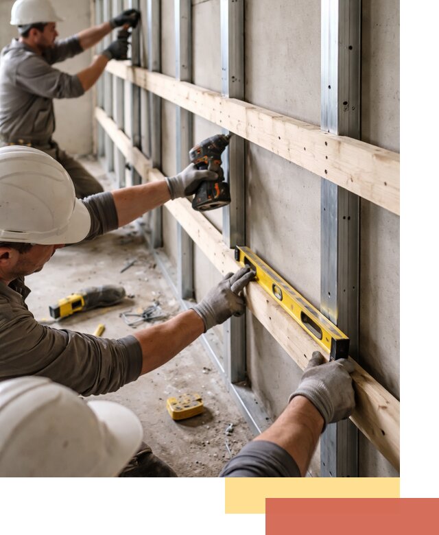 Устройство обрешетки под панели в Тольятти