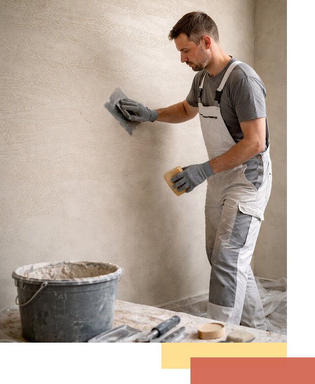 Декоративная штукатурка травертин в Тольятти для стен и потолков