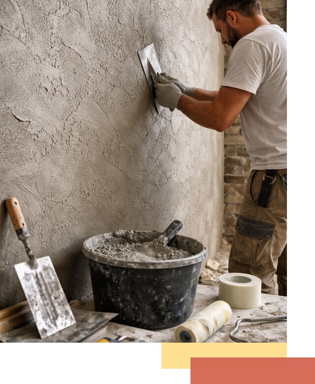 Декоративная штукатурка лофт в Тольятти — отделка стен и потолков