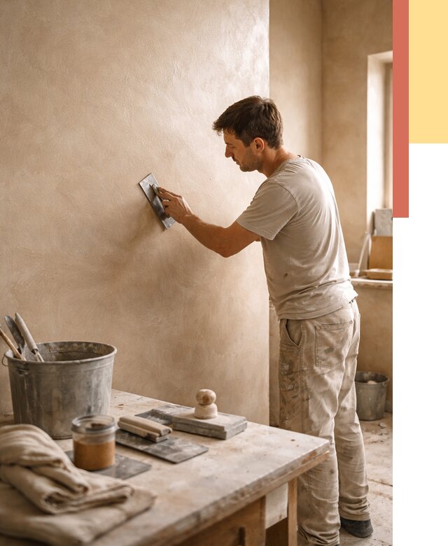 Марокканская штукатурка таделакт в Тольятти под ключ от 4344 руб. | ОТДЕЛОЧНИК-Тля