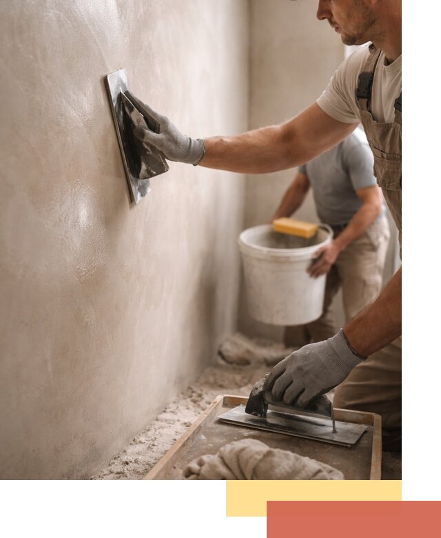 Нанесение марокканской штукатурки таделакт в Тольятти