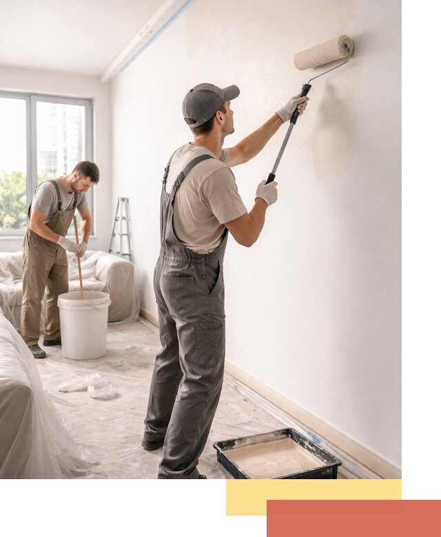 Покраска стен в офисе в Тольятти — быстрый и качественный ремонт