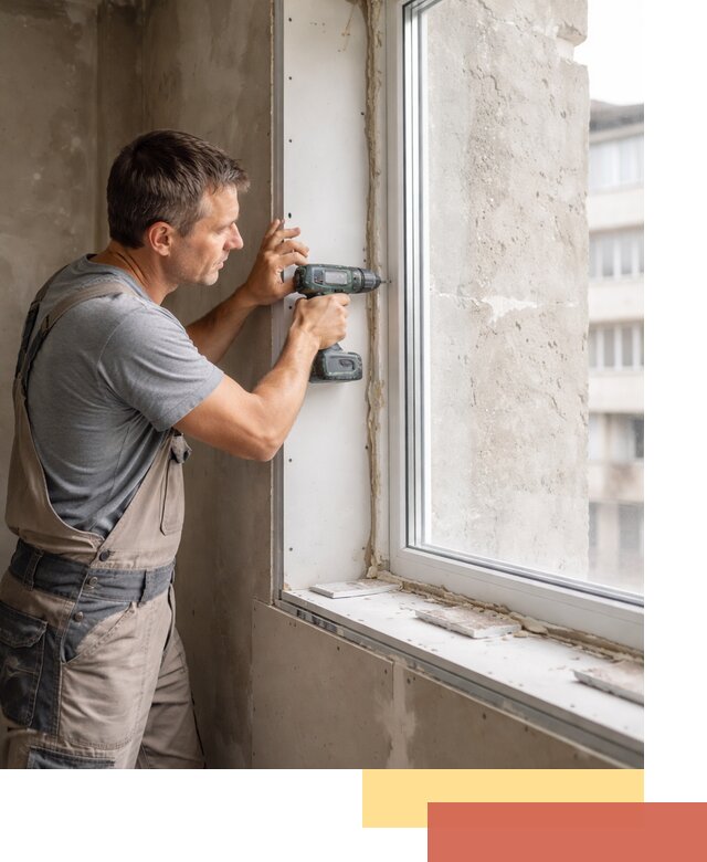 Монтаж гипсокартонных откосов в Тольятти под ключ