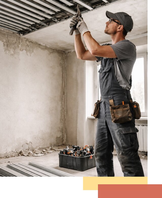 Демонтаж реечного потолка в Тольятти быстро и аккуратно