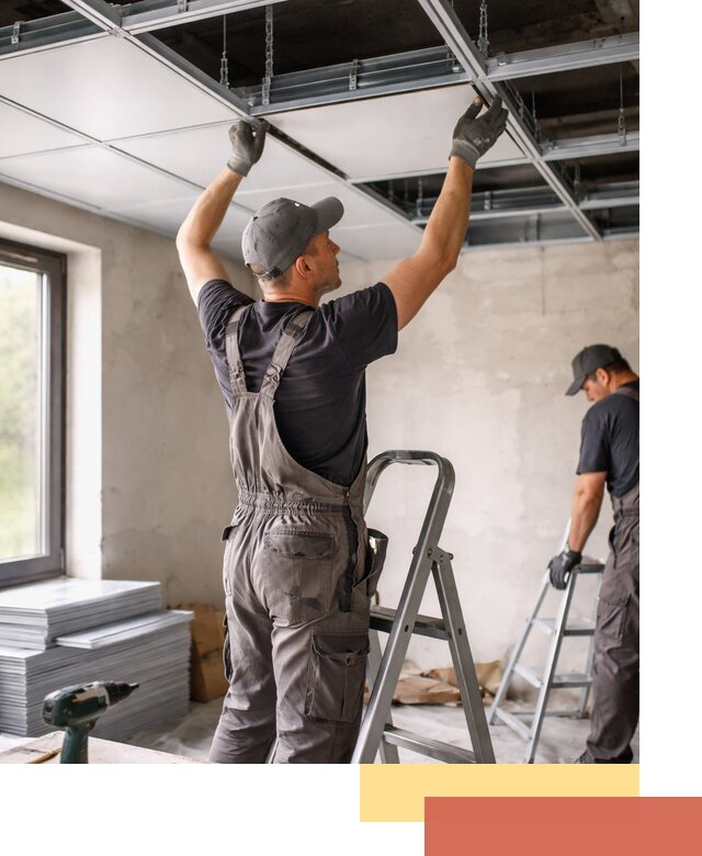 Монтаж кассетного потолка в Тольятти качественно и быстро