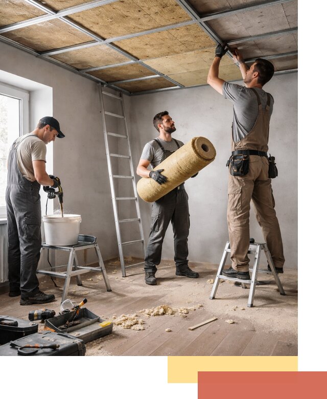 Шумоизоляция потолка в Тольятти: профессиональный монтаж и отделка